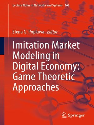 cover image of Imitation Market Modeling in Digital Economy
